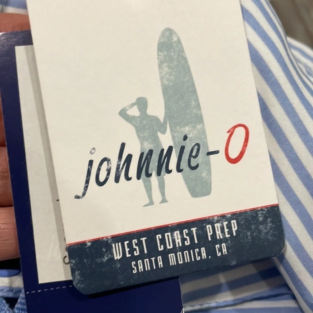 johnnie-O blue white